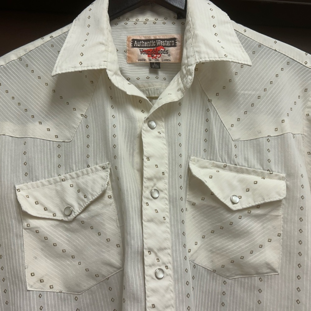 Western Authentic Youngbloods  Made in SRI LANKA Western Embellishments Large